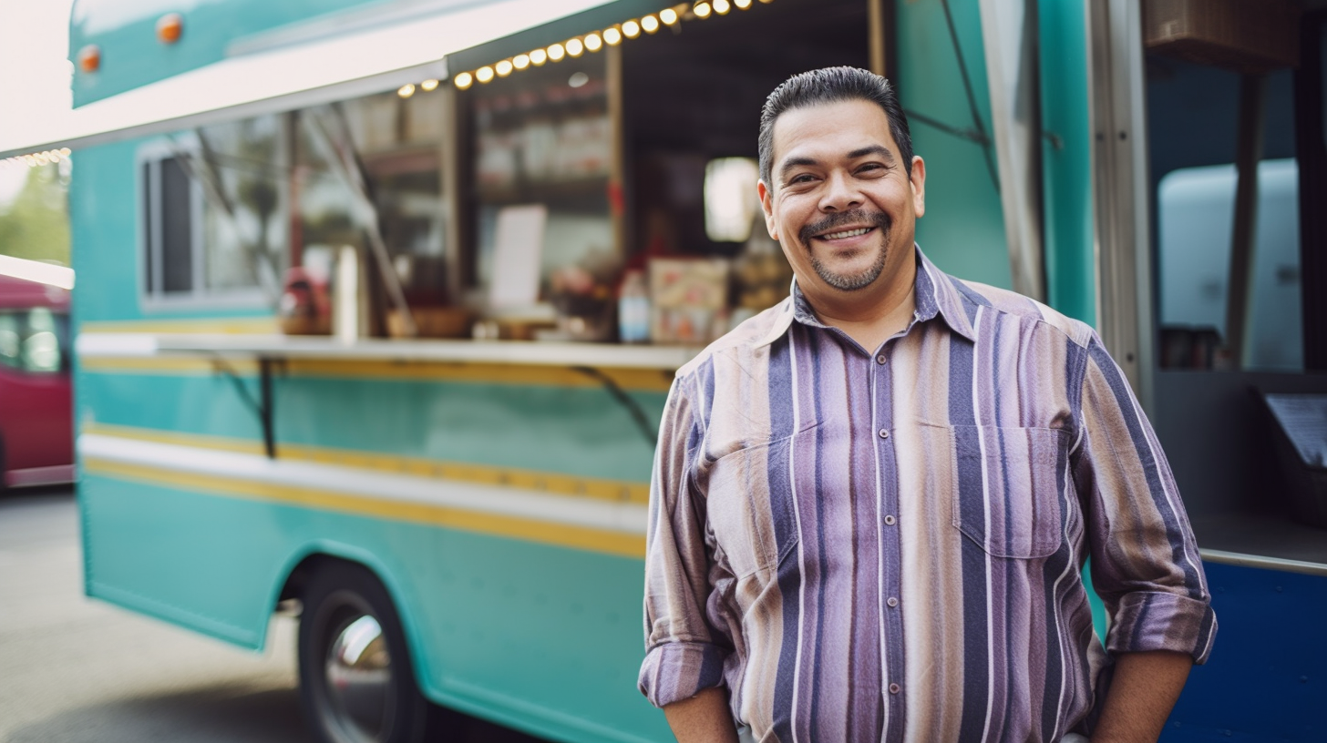 Food Truck Entrepreneur Photo